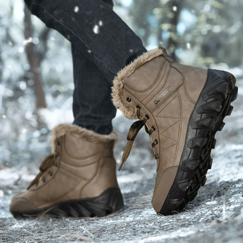 Winter Non Slip Shoes Snow Boots For Men