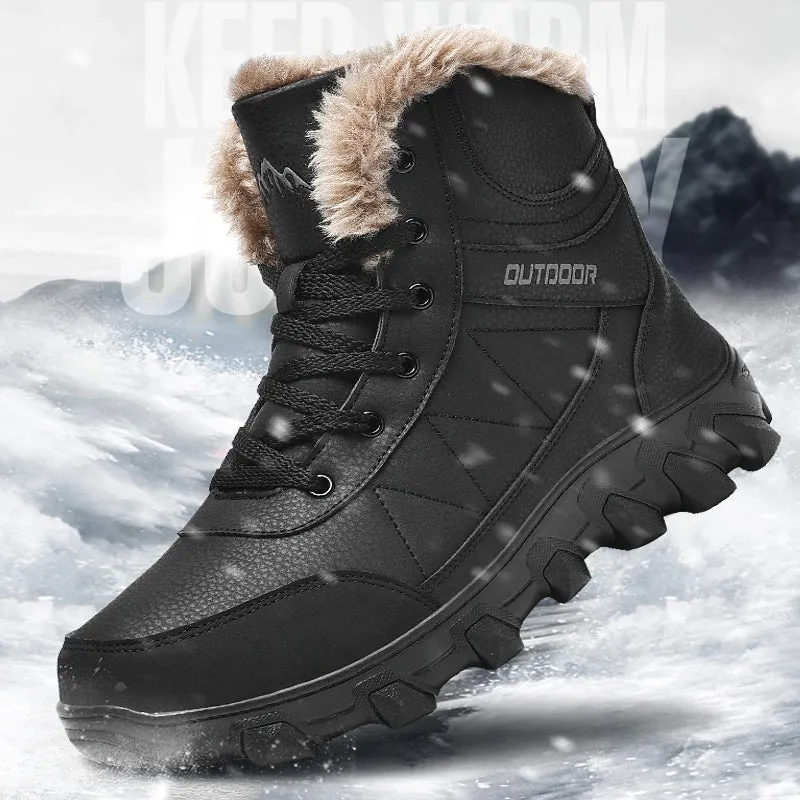Winter Non Slip Shoes Snow Boots For Men