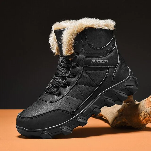 Winter Non Slip Shoes Snow Boots For Men