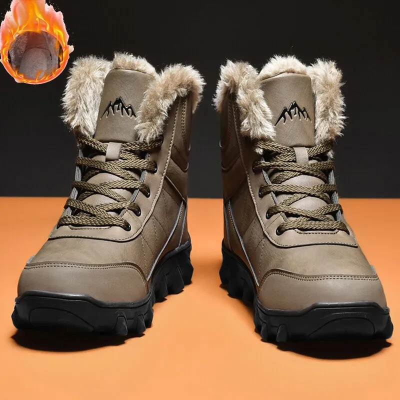 Winter Non Slip Shoes Snow Boots For Men