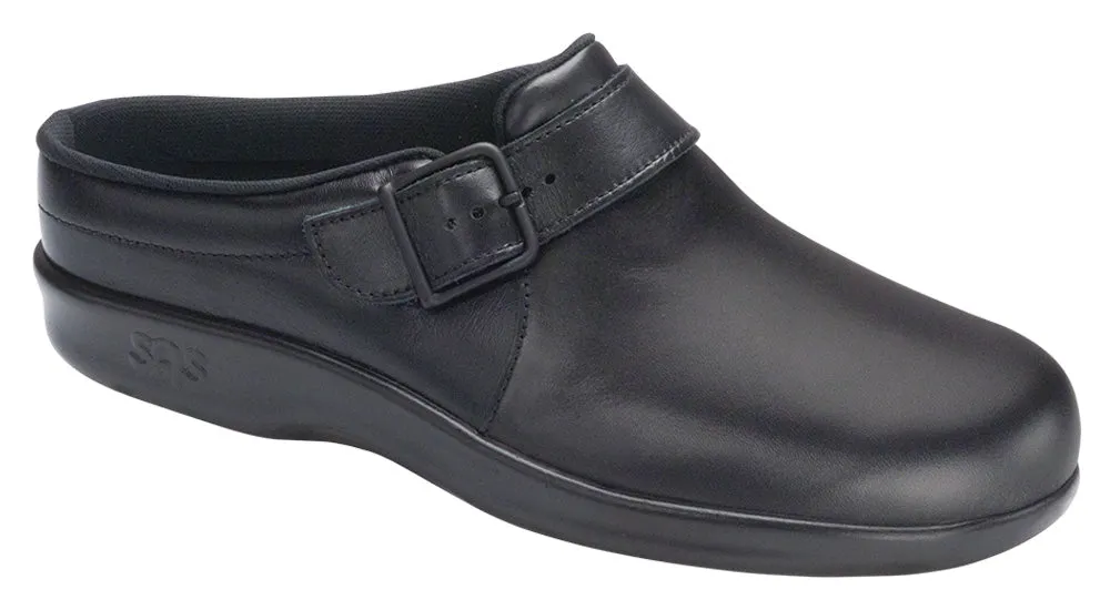 Women's Clog Slip On Loafer in Black