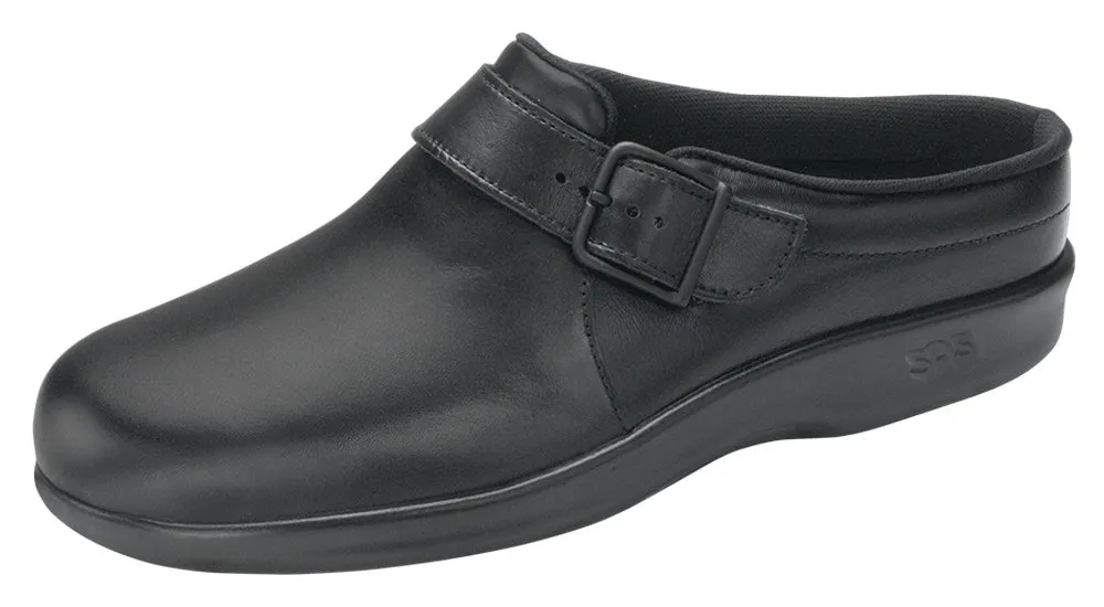 Women's Clog Slip On Loafer in Black