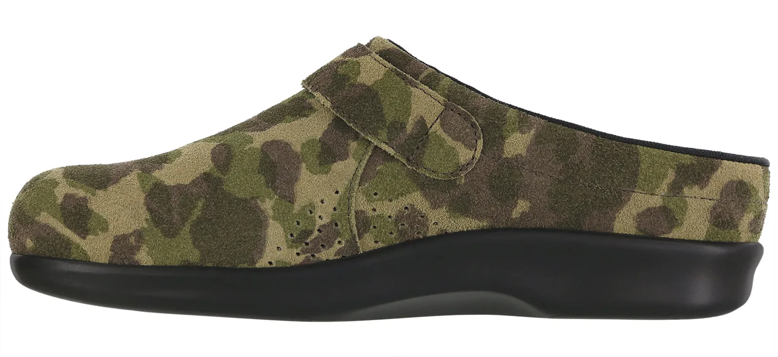 Women's Clog Slip On Loafer in Camo