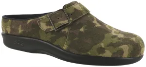 Women's Clog Slip On Loafer in Camo