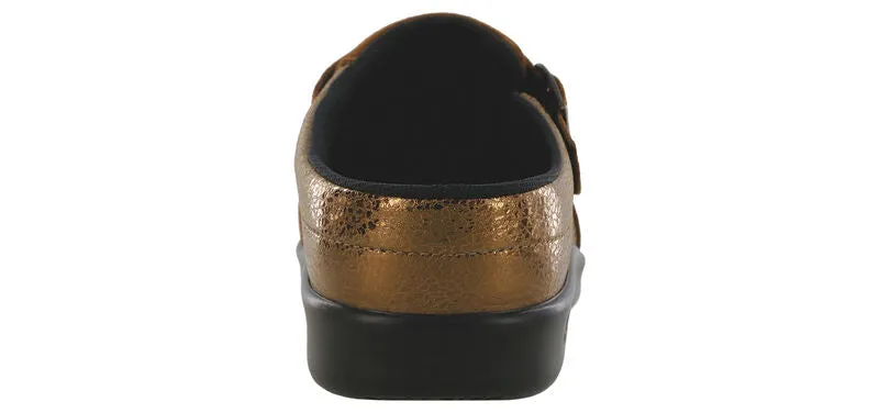 Women's Clog Slip On Loafer in Turbinado Bronze