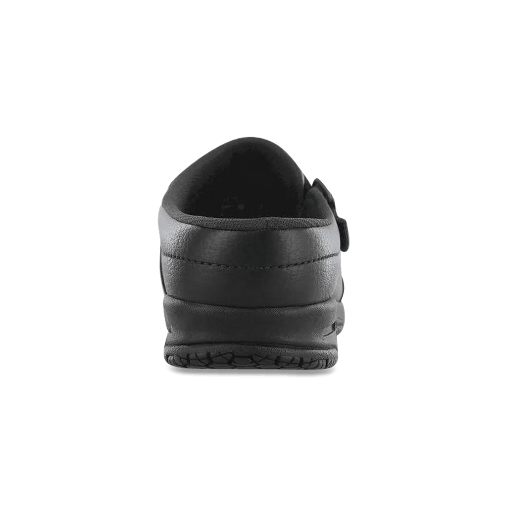 Women's Clog SR Non Slip Loafer in Black