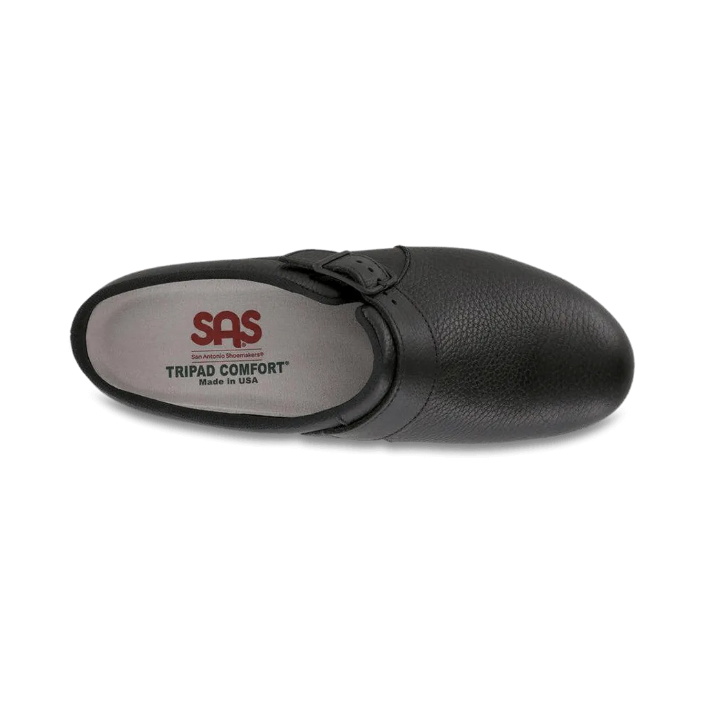 Women's Clog SR Non Slip Loafer in Black