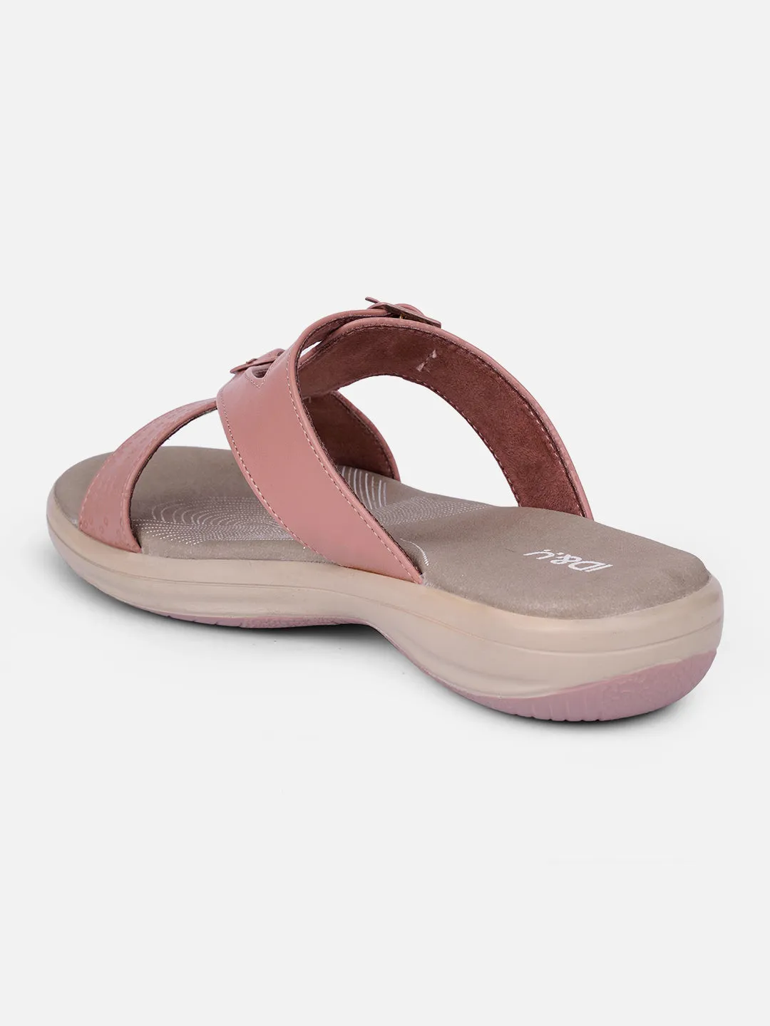 Women's Peach Comfort Sandals (IU6005)