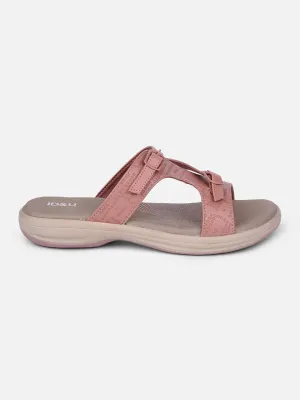Women's Peach Comfort Sandals (IU6005)