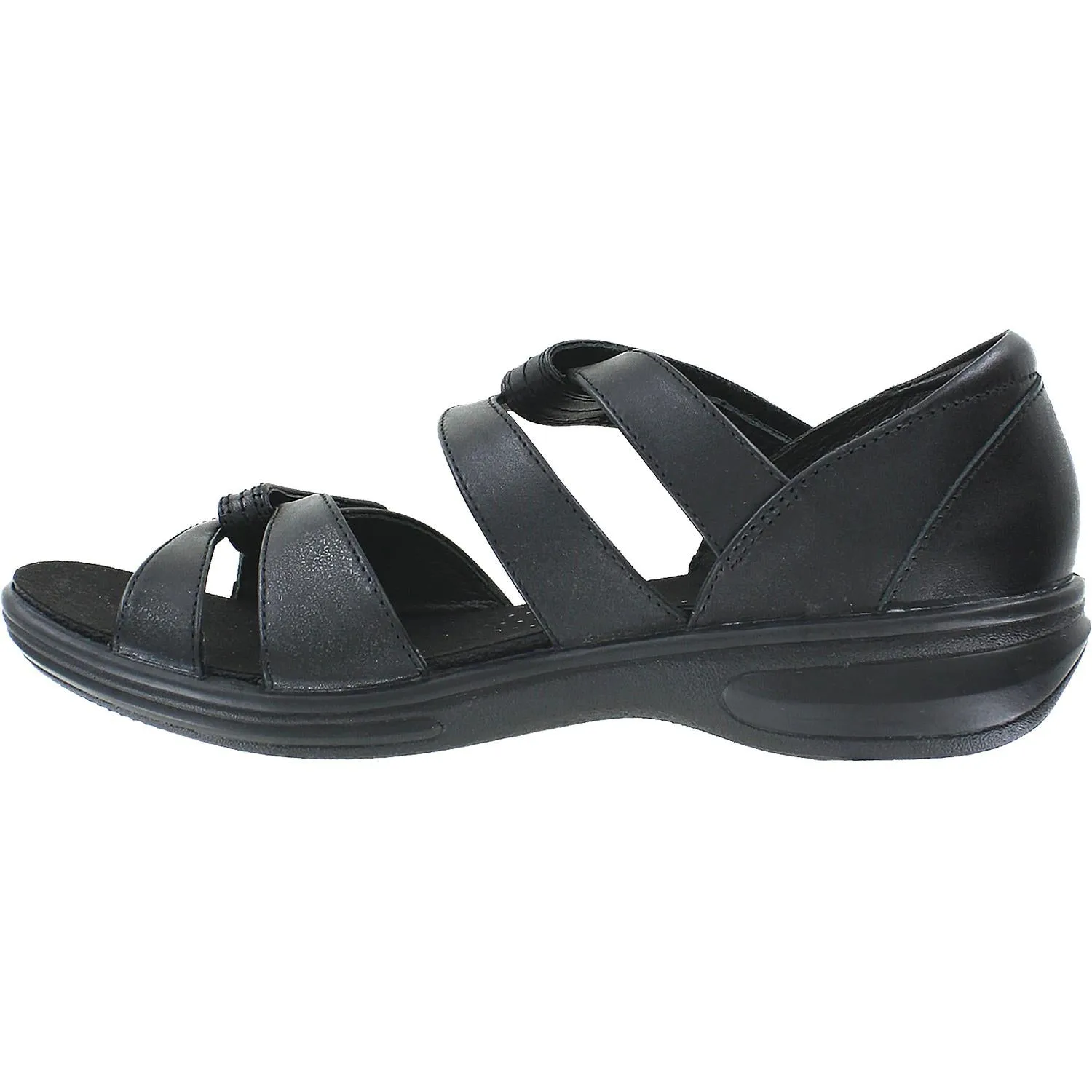Women's Revere Geneva Black Leather