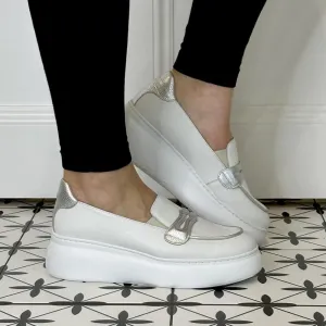 Wonders Slip-on Bacan A-2671-WHITE