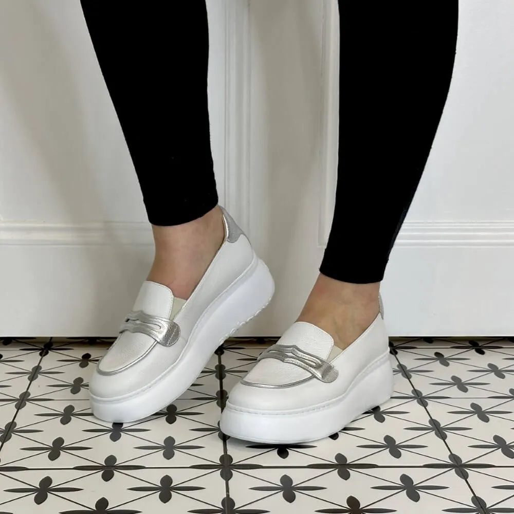 Wonders Slip-on Bacan A-2671-WHITE