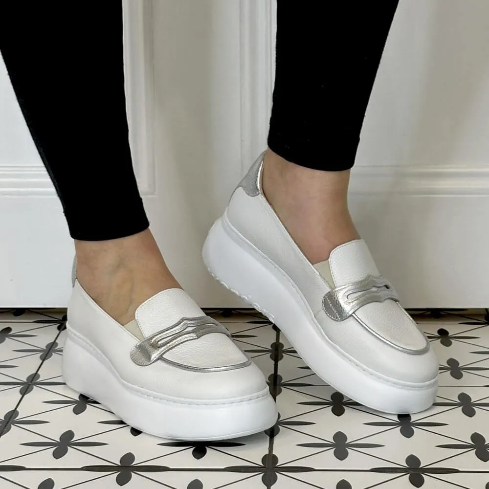 Wonders Slip-on Bacan A-2671-WHITE