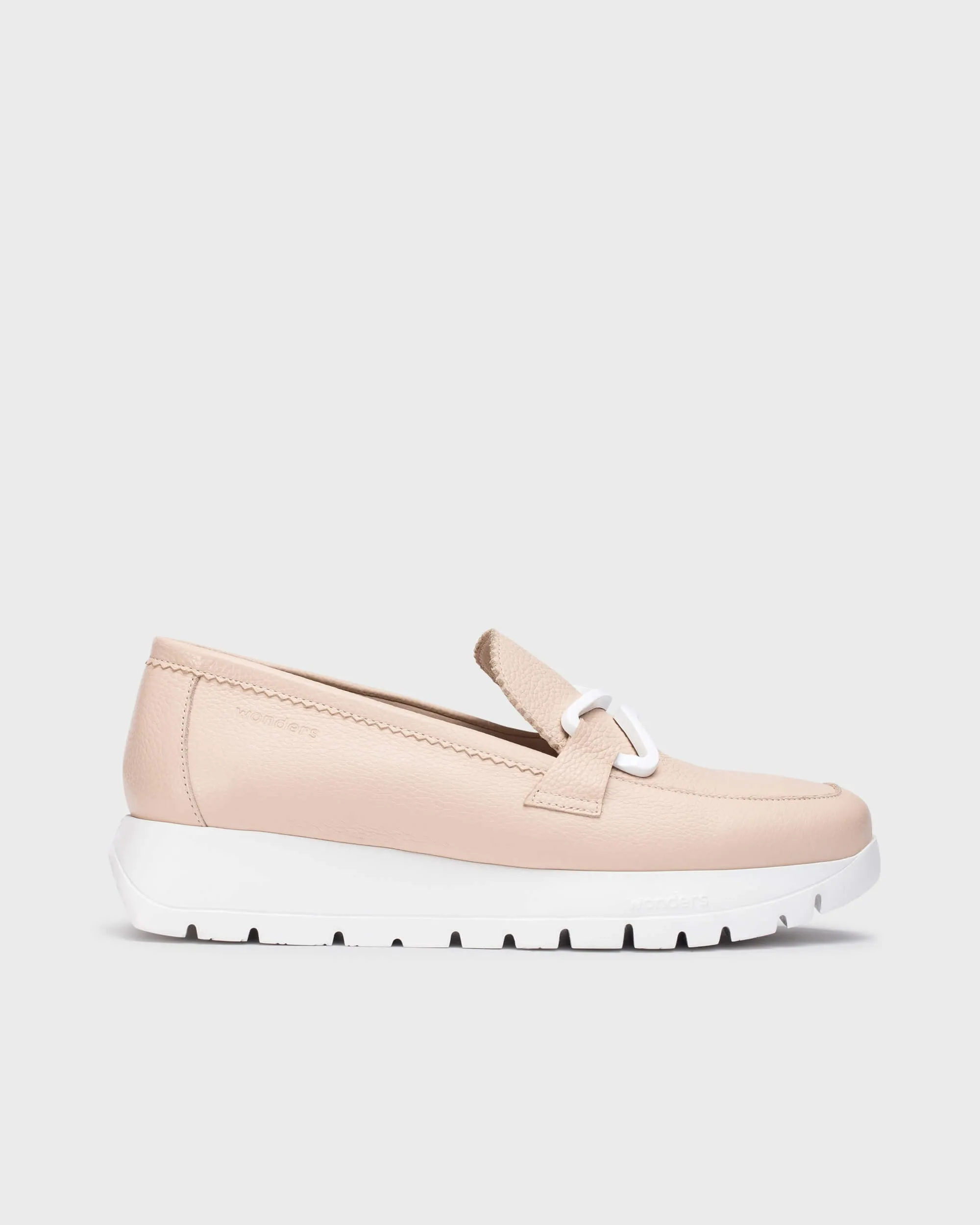 Wonders Soft Pink Loafer|A2480NU